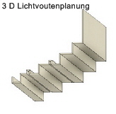 Stufenprofil fr LED Beleuchtung